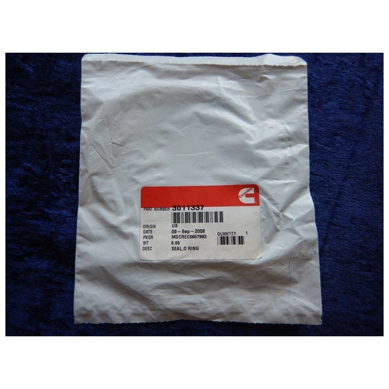 Cummins o-ring 301133700