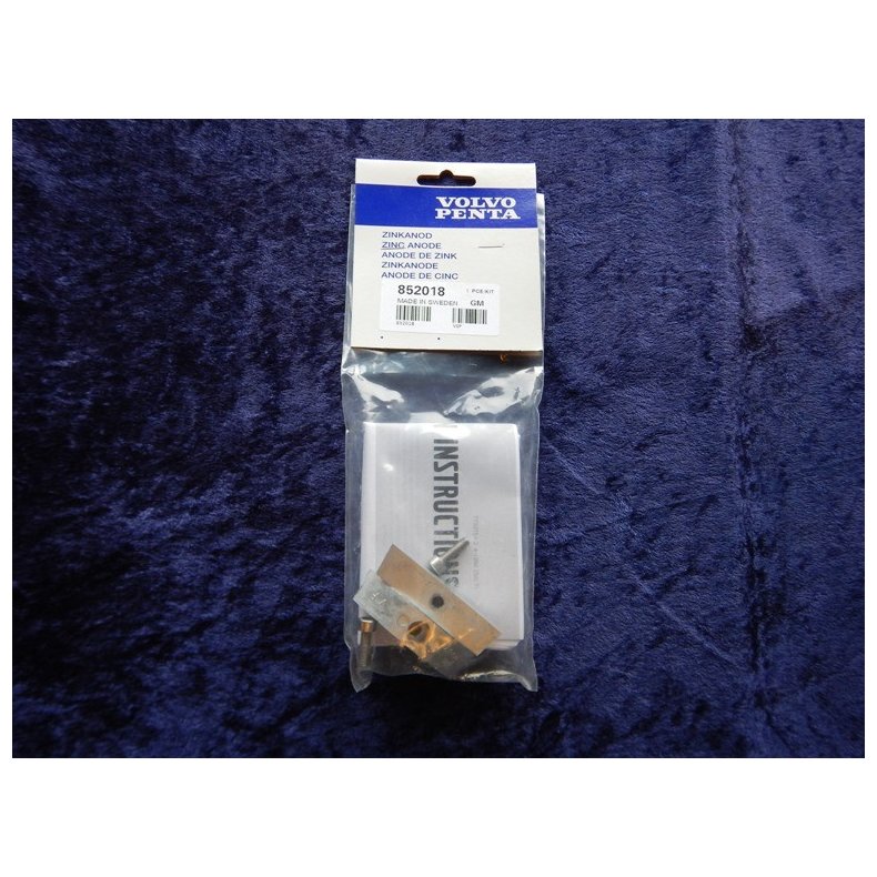 Volvo Penta zinkanode foldepropel 852018